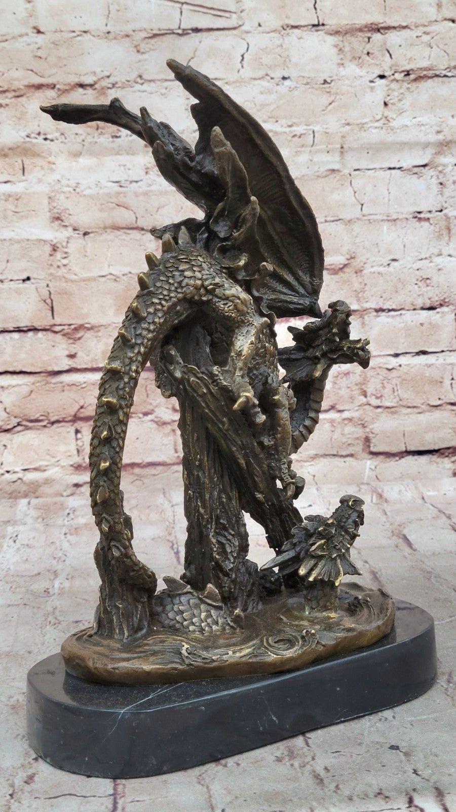 Handcrafted bronze sculpture SALE Art Asian Chinese Dragon Home Decoration Decor