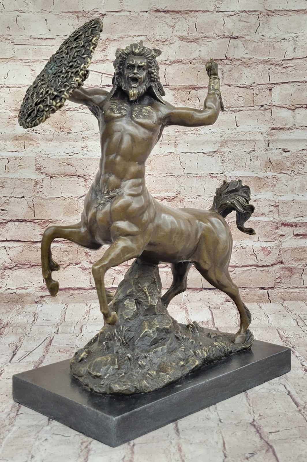Male Centaur Mythological Creature bronze sculpture statue Hand Made Decor Art