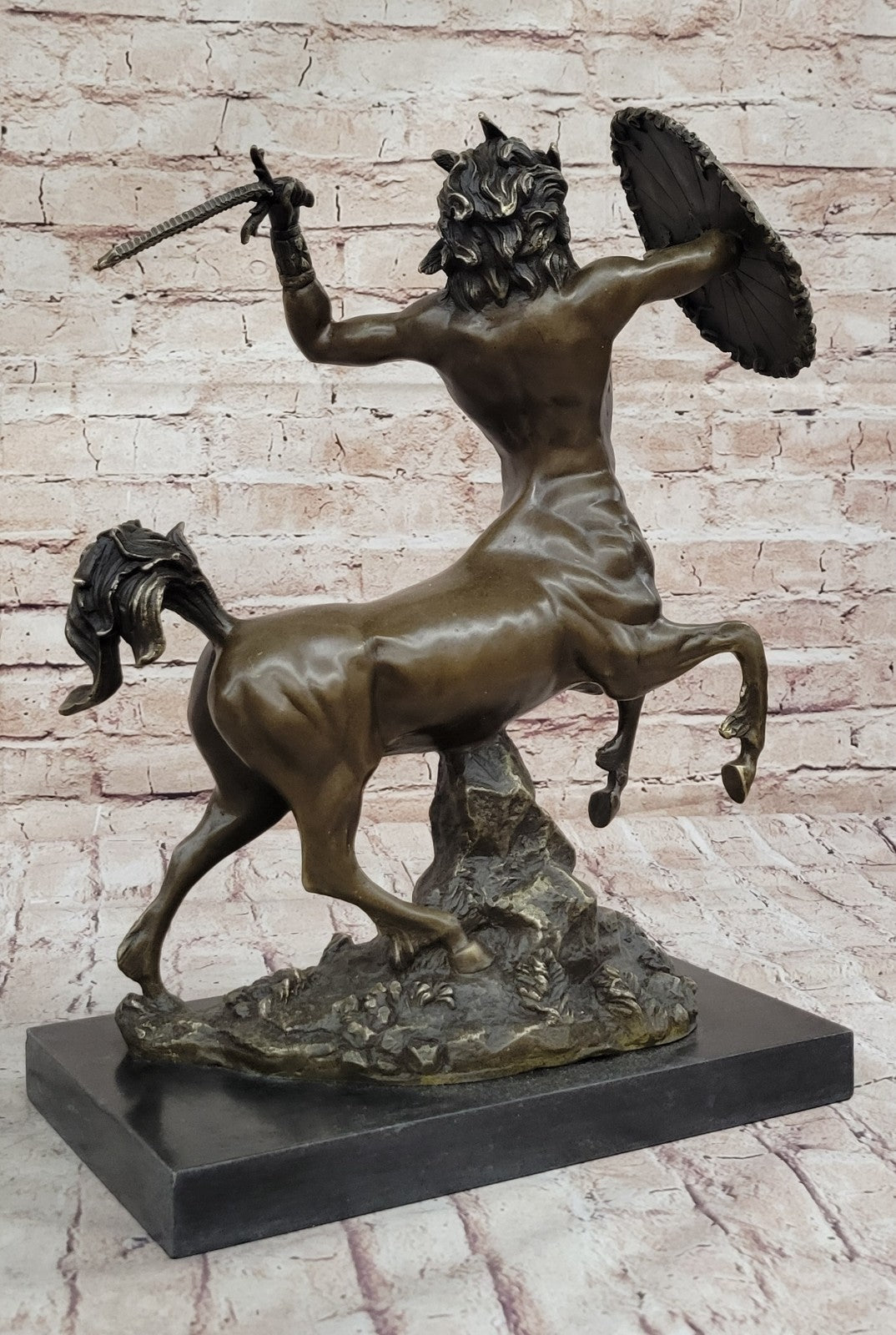 Male Centaur Mythological Creature bronze sculpture statue Hand Made Decor Art