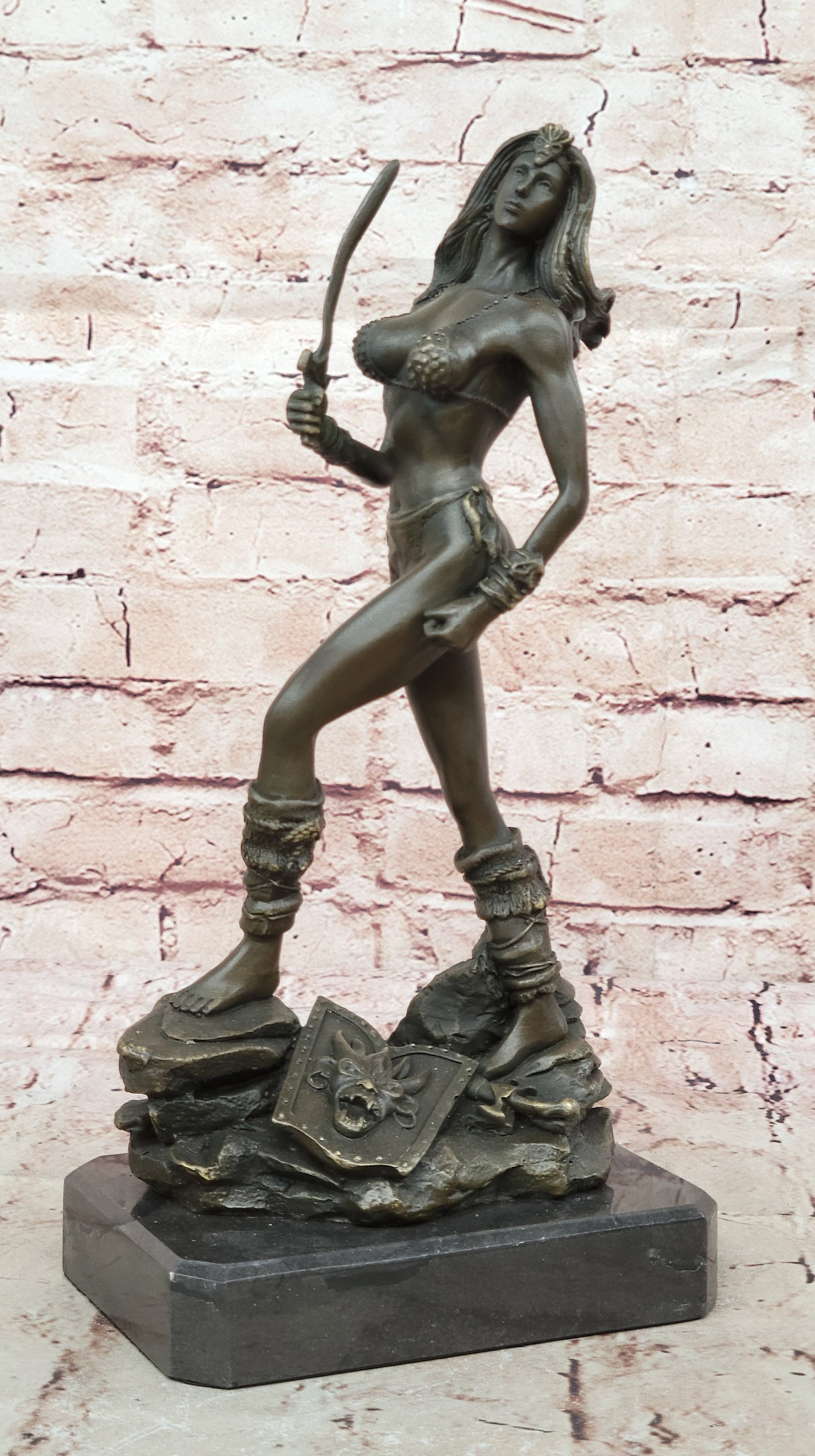 Handcrafted bronze sculpture SALE Vitaleh Aldo Artist Italian Original Signed