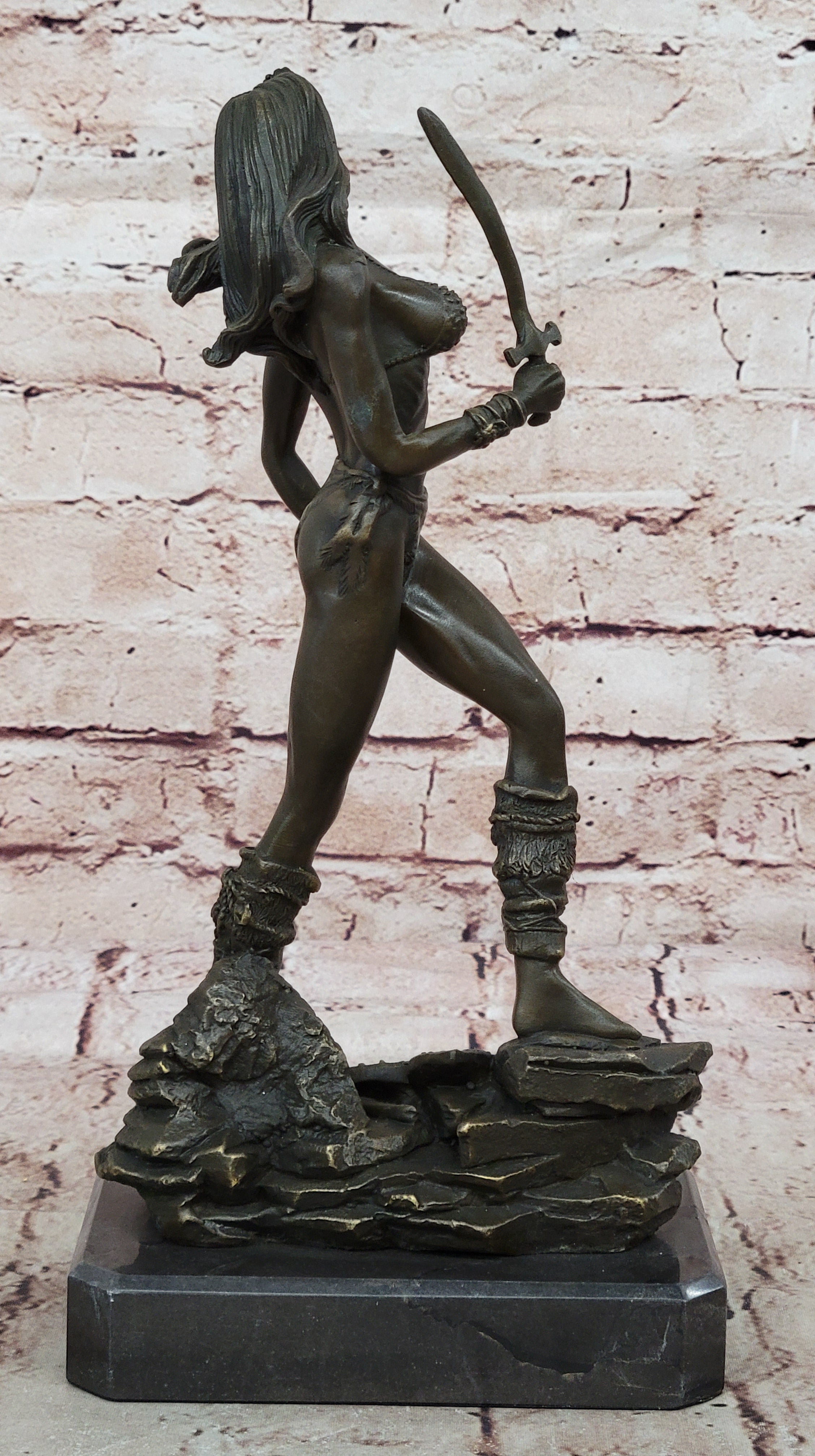 Handcrafted bronze sculpture SALE Vitaleh Aldo Artist Italian Original Signed