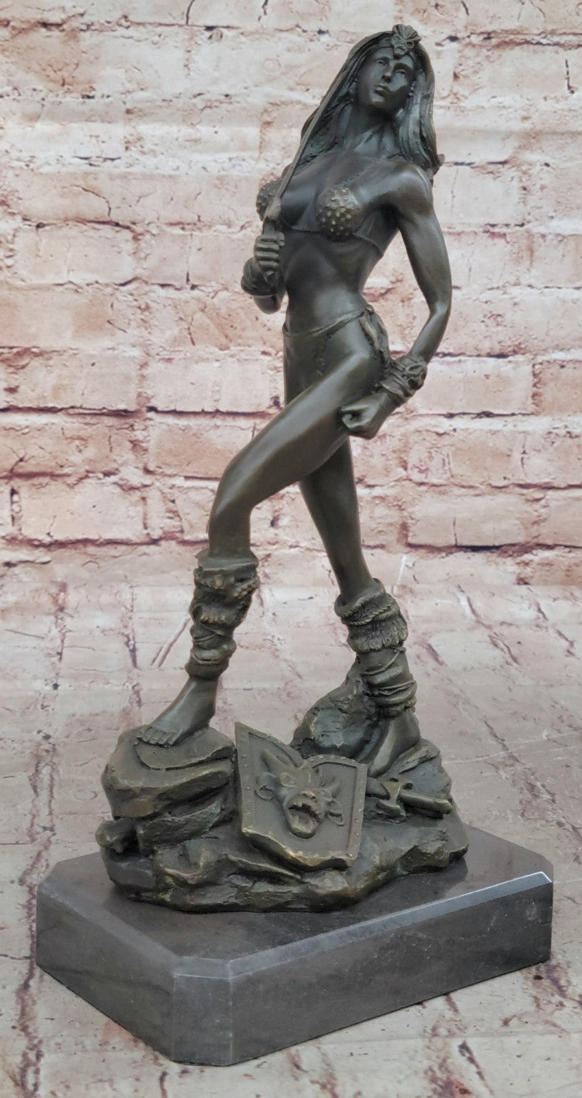 Handcrafted bronze sculpture SALE Vitaleh Aldo Artist Italian Original Signed