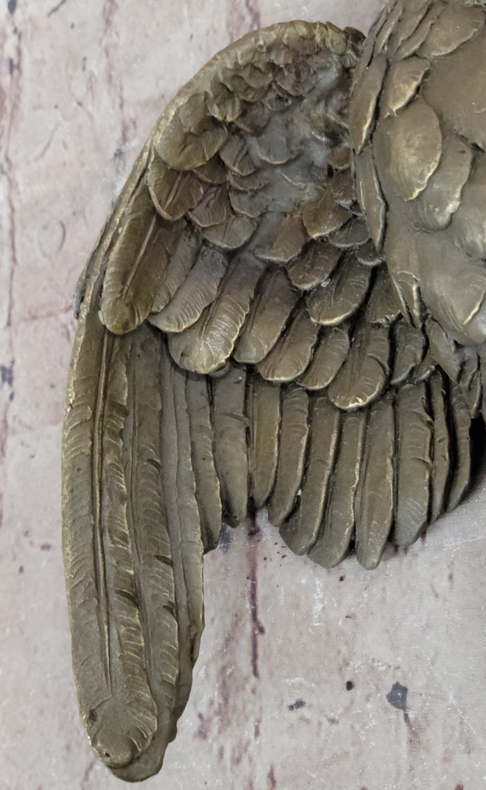 Metal Casting Bronze Eagle Statue Hawk Sculpture Falcon Bird Decorative