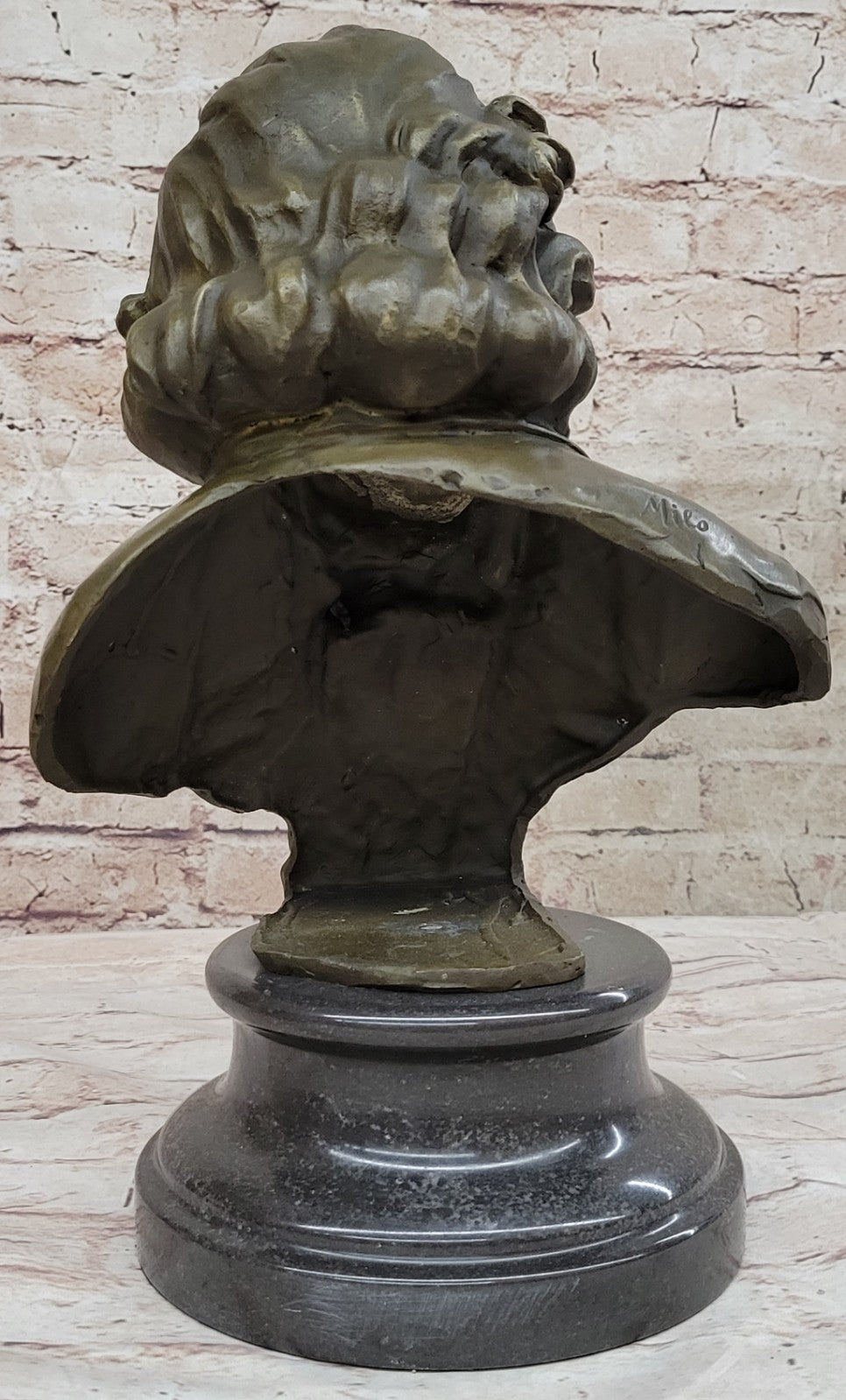 Chopin Bust Museum Quality Bronze Sculpture Statue Figurine Figure Art Deco