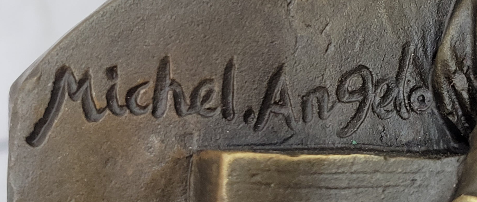 16 Inch Hot Cast by Lost Wax Crucifix Religious Wall Plaque, 100% Pure Bronze