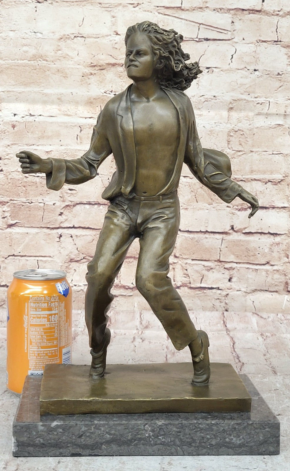 American Icon Michael Jackson Trophy Bronze Singer Memorabilia Sculpture Figure