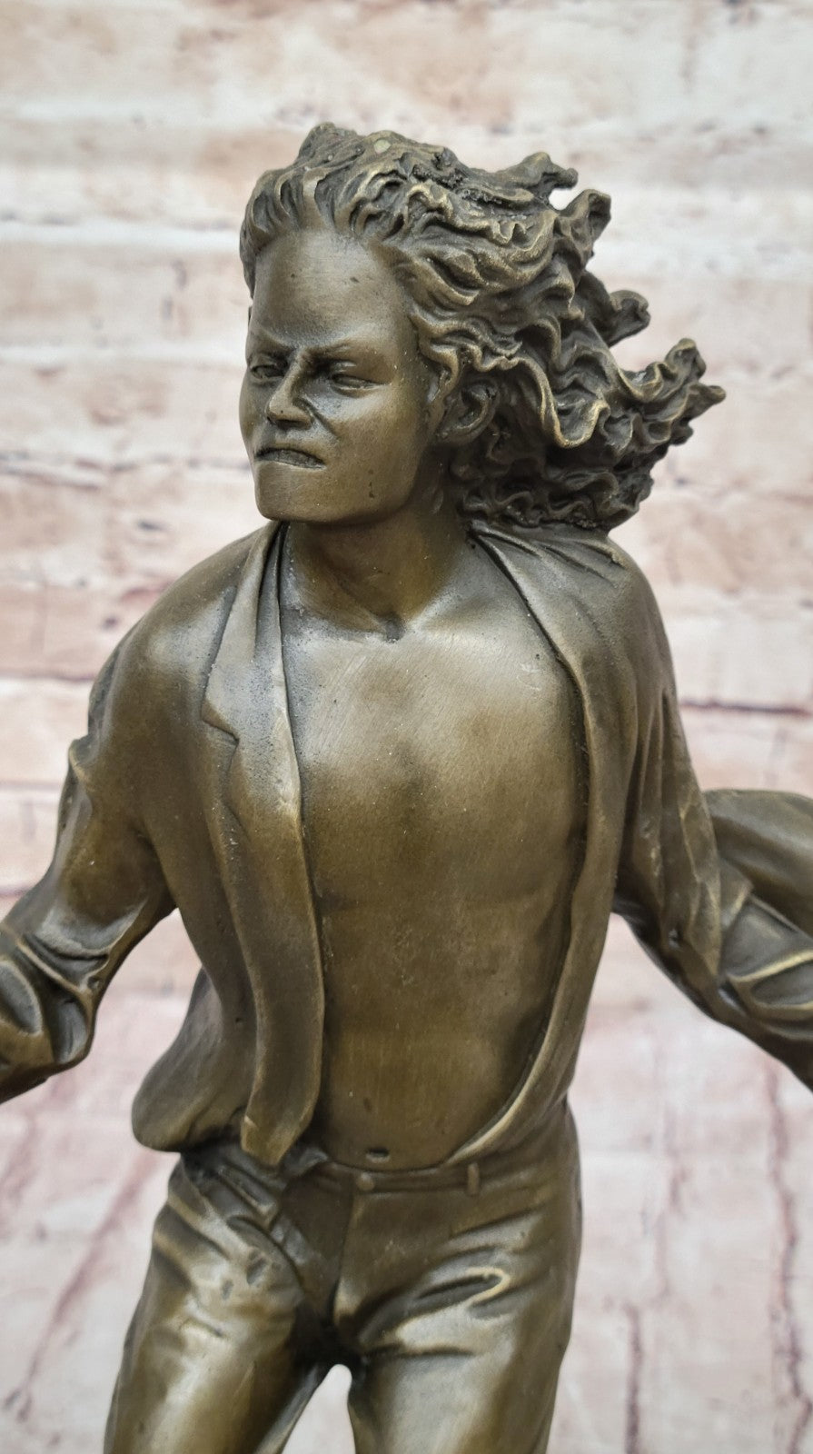 American Icon Michael Jackson Trophy Bronze Singer Memorabilia Sculpture Figure
