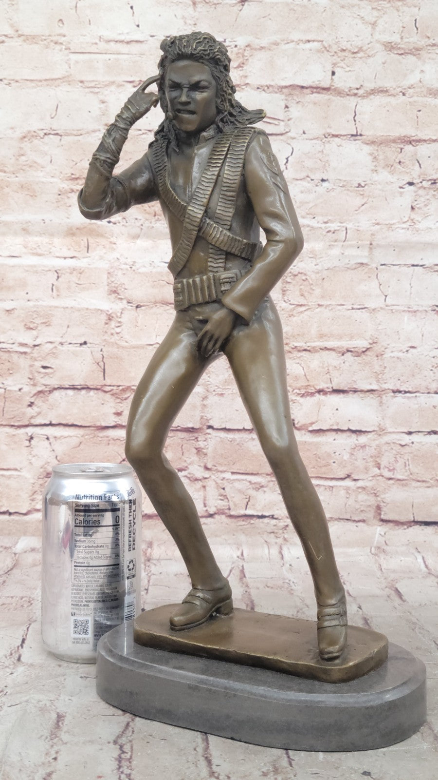 Handcrafted Museum Quality Jackson Five Solid Bronze Sculpture Home Decor