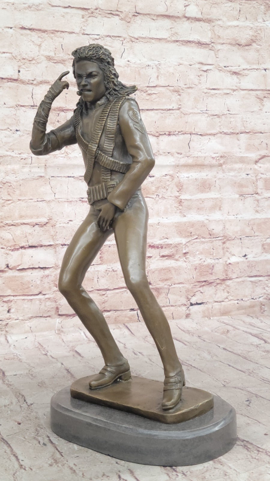 Handcrafted Museum Quality Jackson Five Solid Bronze Sculpture Home Decor