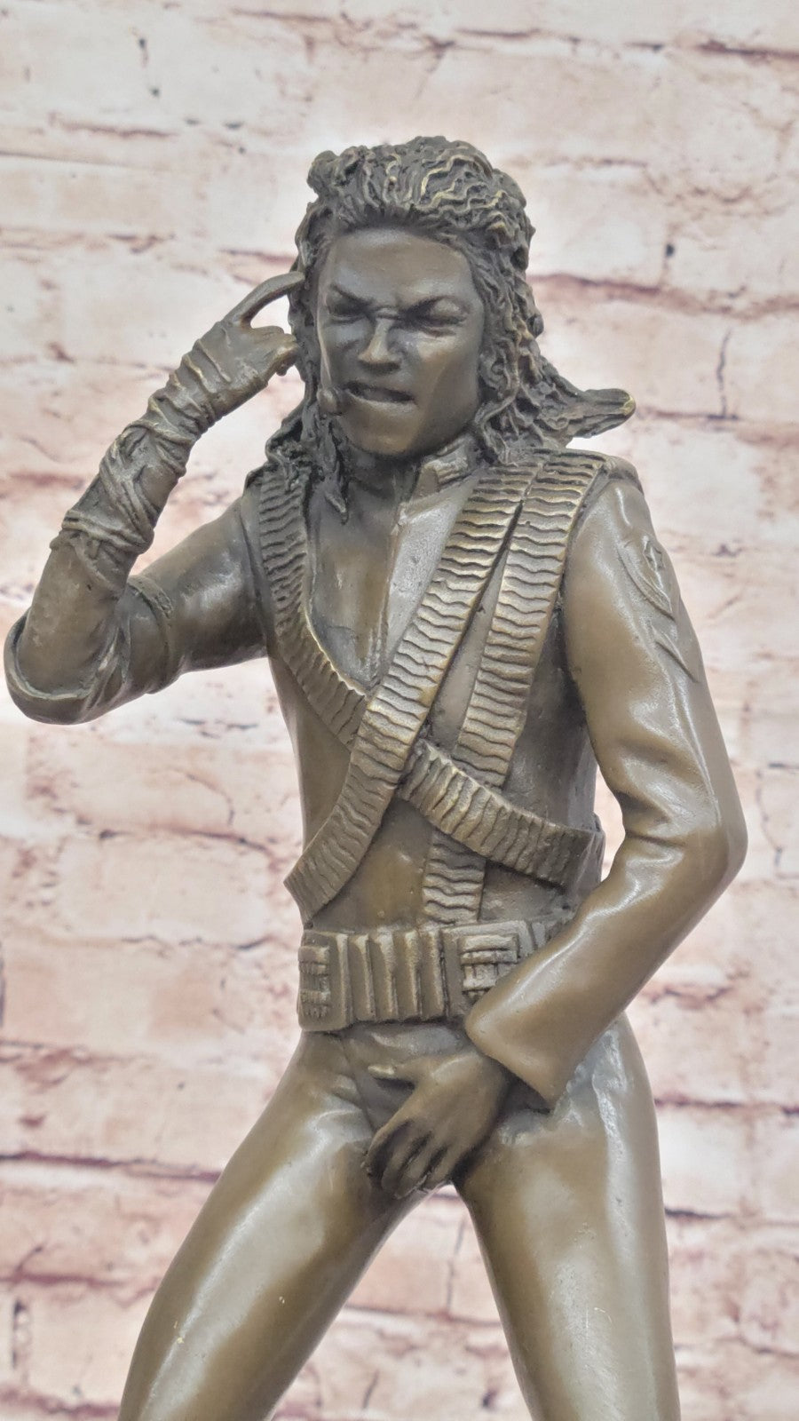 Handcrafted Museum Quality Jackson Five Solid Bronze Sculpture Home Decor