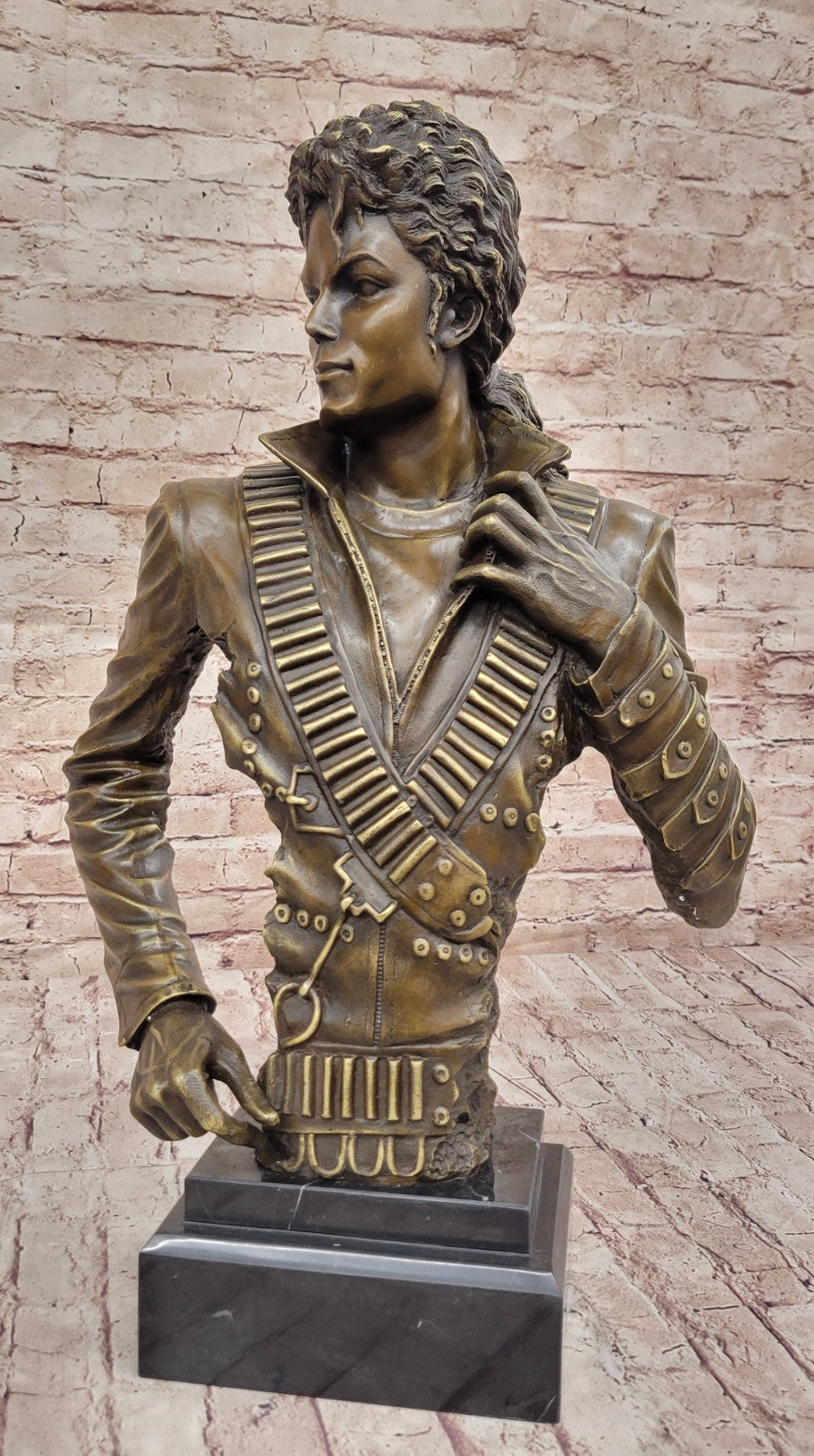 Collector Edition Original Michael Jackson Bronze Statue Sculpture Figurine Art