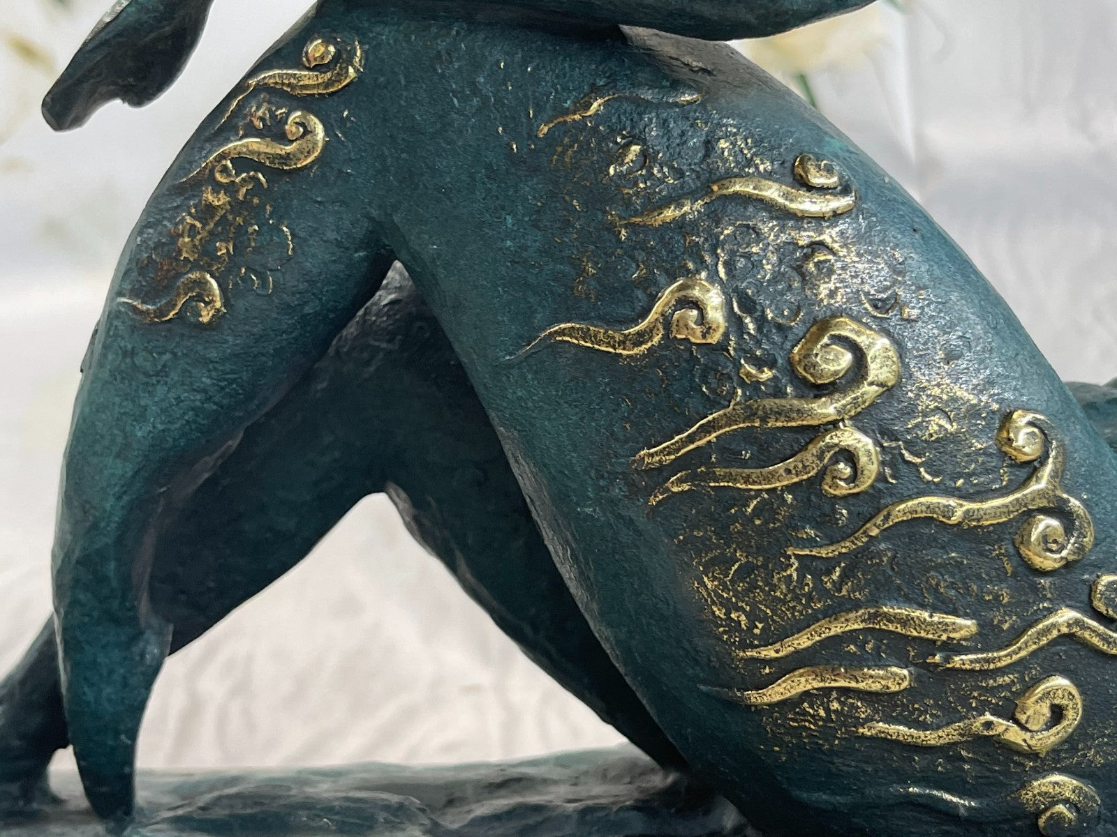 COLLECTIBLE BRONZE SCULPTURE STATUE Erotic Large Original Milo Nude Female Sale