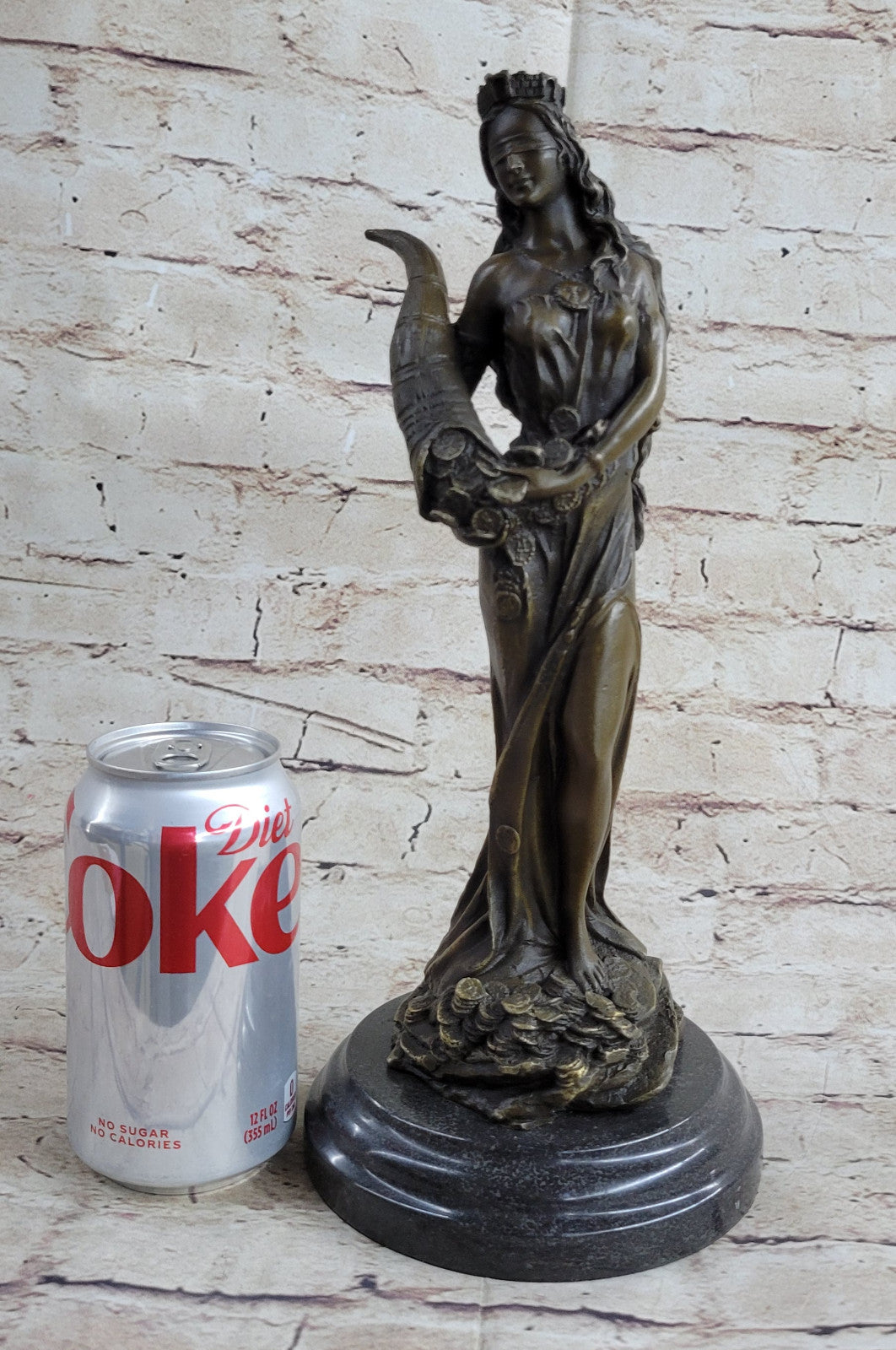 Bronze Sculpture Guardian Angel Bas Relief Protector Religious Belief Statue Dec