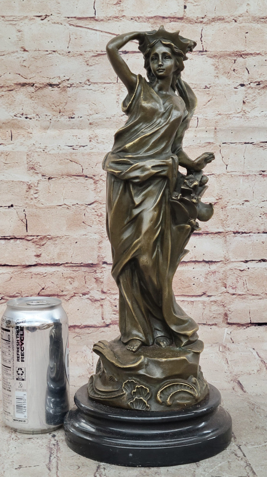 Hand Made Bronze Aphrodite Venus Statue – Greek Goddess Sculpture, Home Decoration