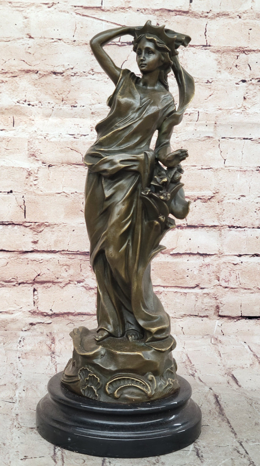 Hand Made Bronze Aphrodite Venus Statue – Greek Goddess Sculpture, Home Decoration