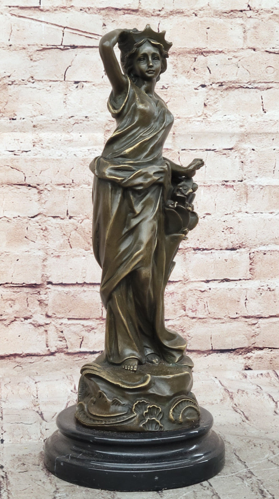 Hand Made Bronze Aphrodite Venus Statue – Greek Goddess Sculpture, Home Decoration