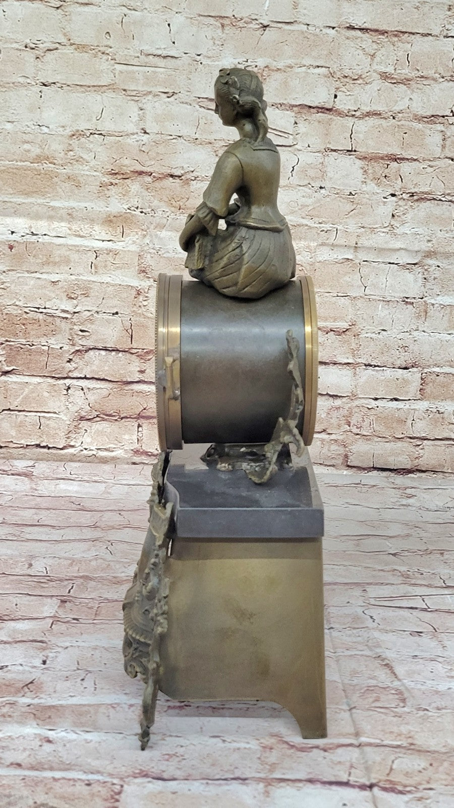 Magnificent Prize Winning Ormolu/Bronze Clock By "Moreau " French Artist Statue