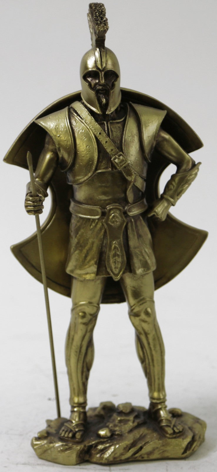 Faux Bronze English Knight Collector Edition Movie Prop Decor Sculpture Statue
