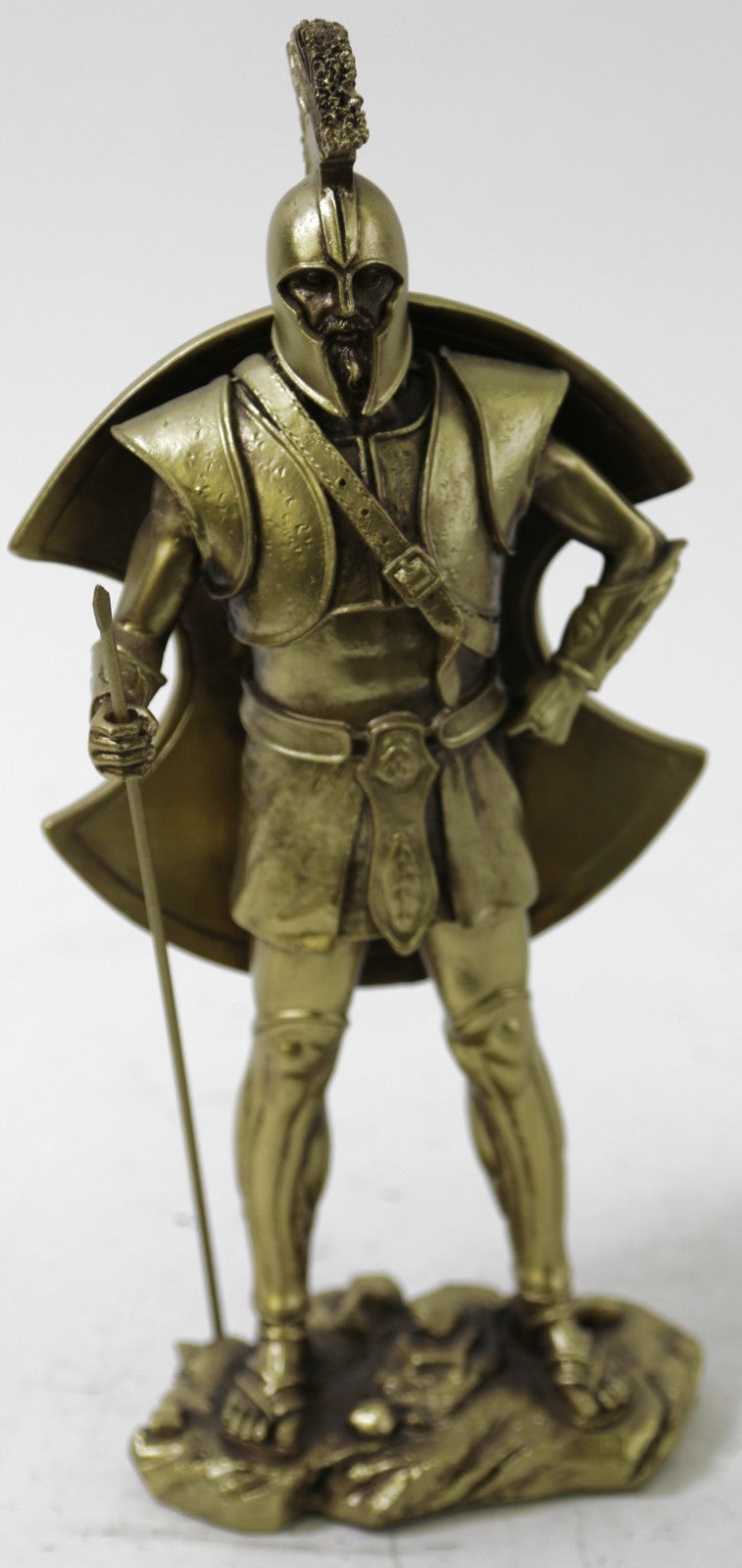 Faux Bronze English Knight Collector Edition Movie Prop Decor Sculpture Statue