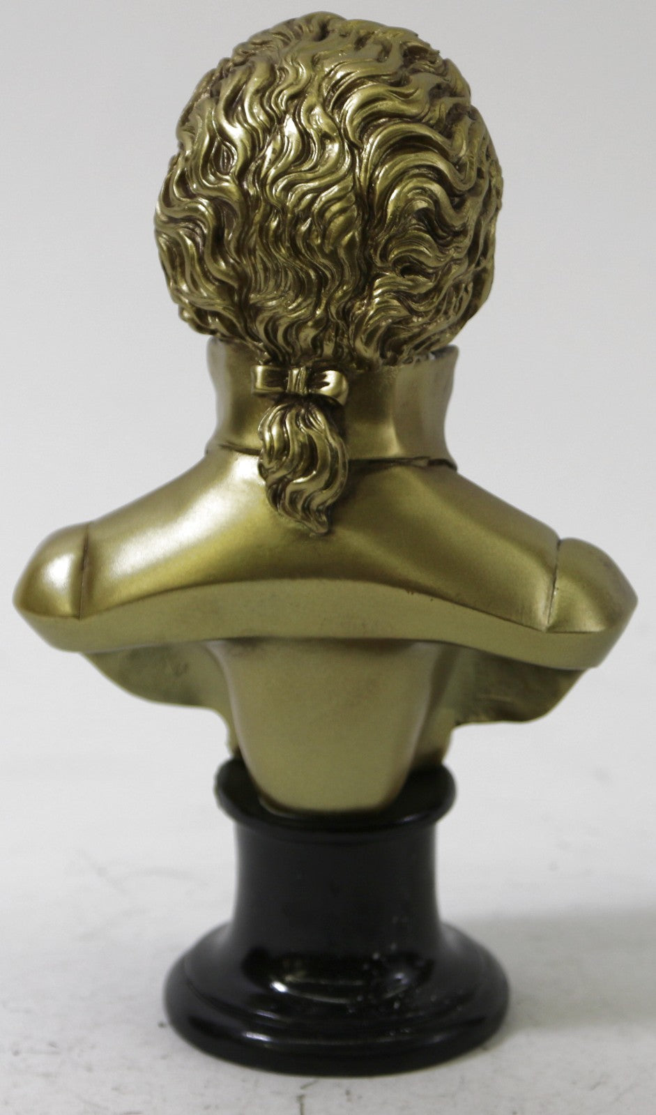 Famous European composers bronze Covered Mozart bust sculpture Hand Made Art