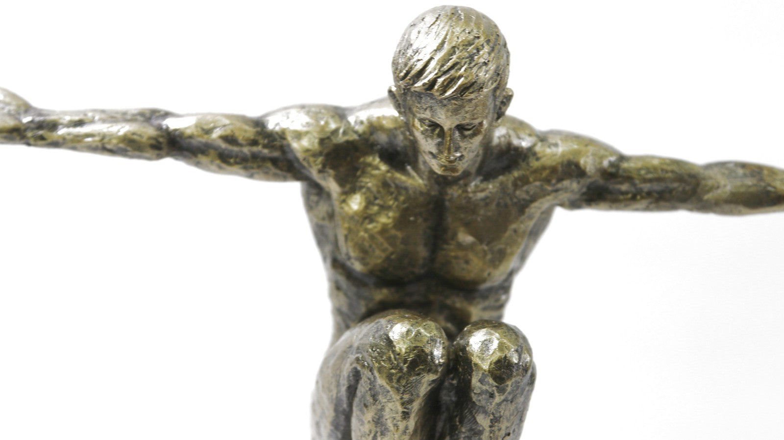 Male Diver Desk Top Art Sculpture - Made of Polyresin Home Decoration Sale