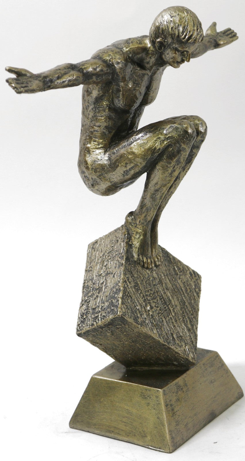 Male Diver Desk Top Art Sculpture - Made of Polyresin Home Decoration Sale