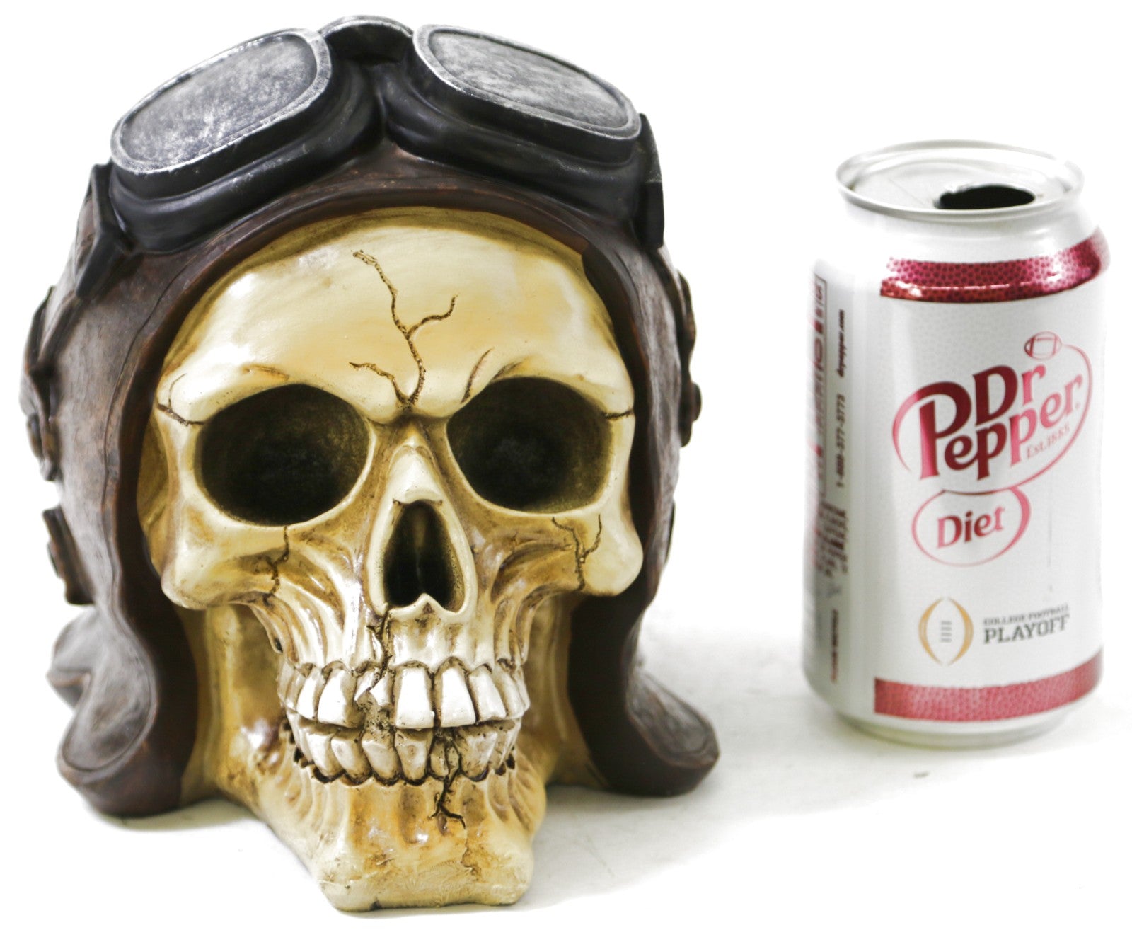 European Finery Figurine Steam Punk Steampunk Art Skull Halloween Decoration