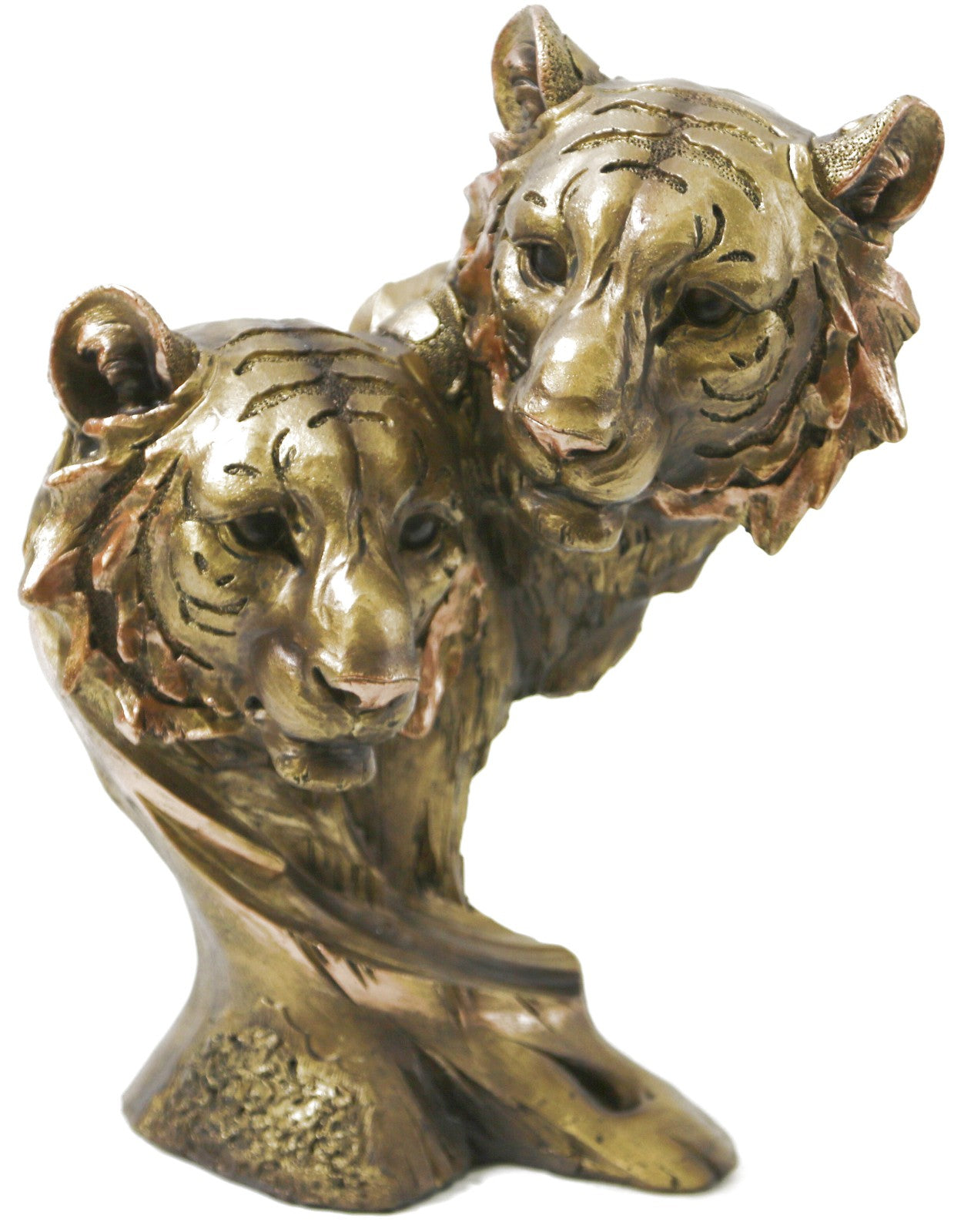 Art Deco Animal Zoo Memorabilia Lion Bust Bronze Effect Sculpture Figurine Sale