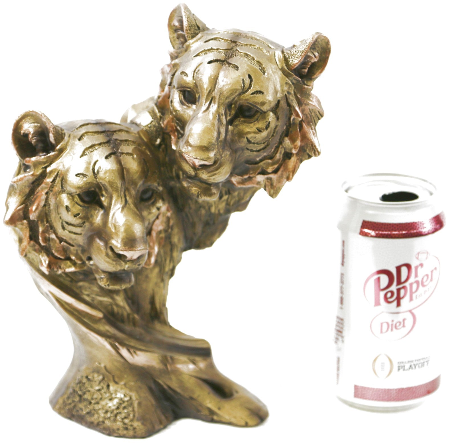 Art Deco Animal Zoo Memorabilia Lion Bust Bronze Effect Sculpture Figurine Sale