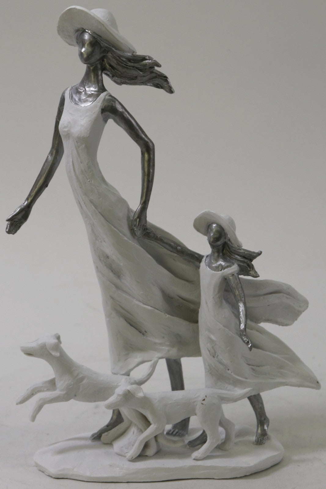 Hand Made Quality Artwork Mother holding her Baby Hand Sculpture Figurine