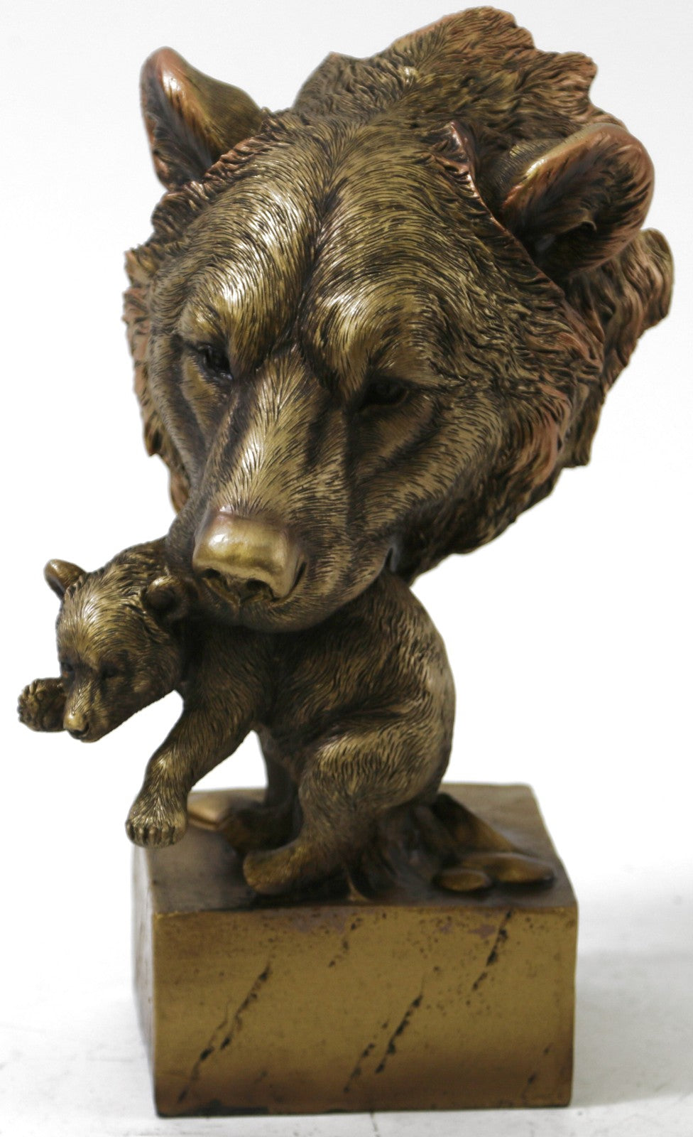 Black Bear Cub Wildlife Garden Statue Animal Statuary Sculpture Home Yard Decor
