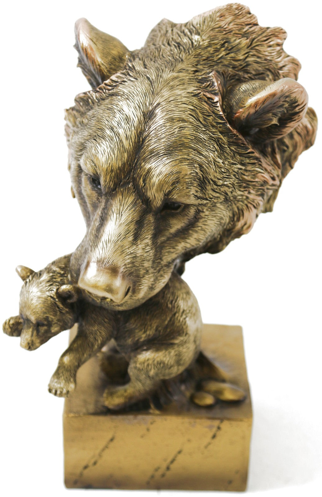 Black Bear Cub Wildlife Garden Statue Animal Statuary Sculpture Home Yard Decor