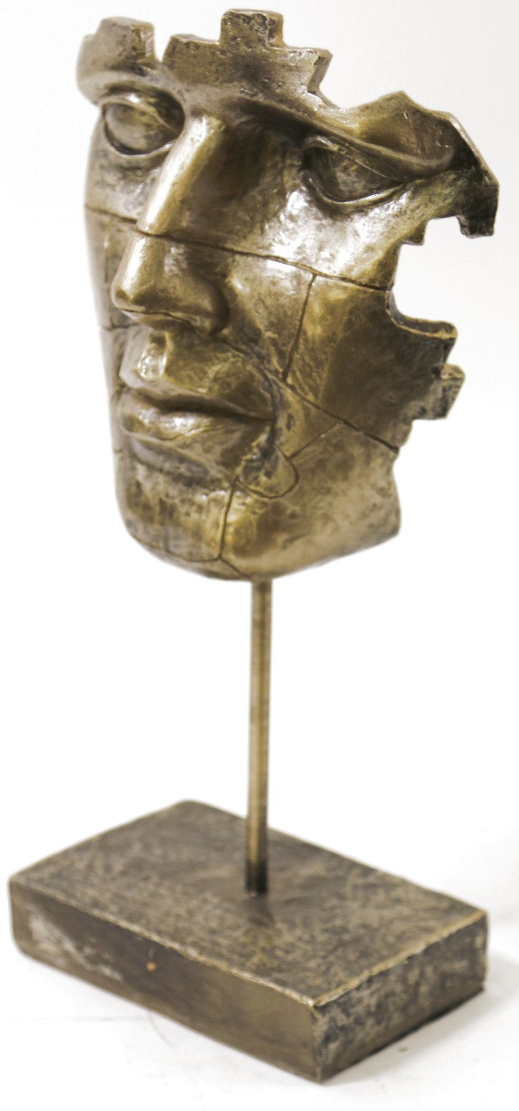 14.5" Tall Dali Style Bronzed Artwork Home Office Decoration Decor Sale