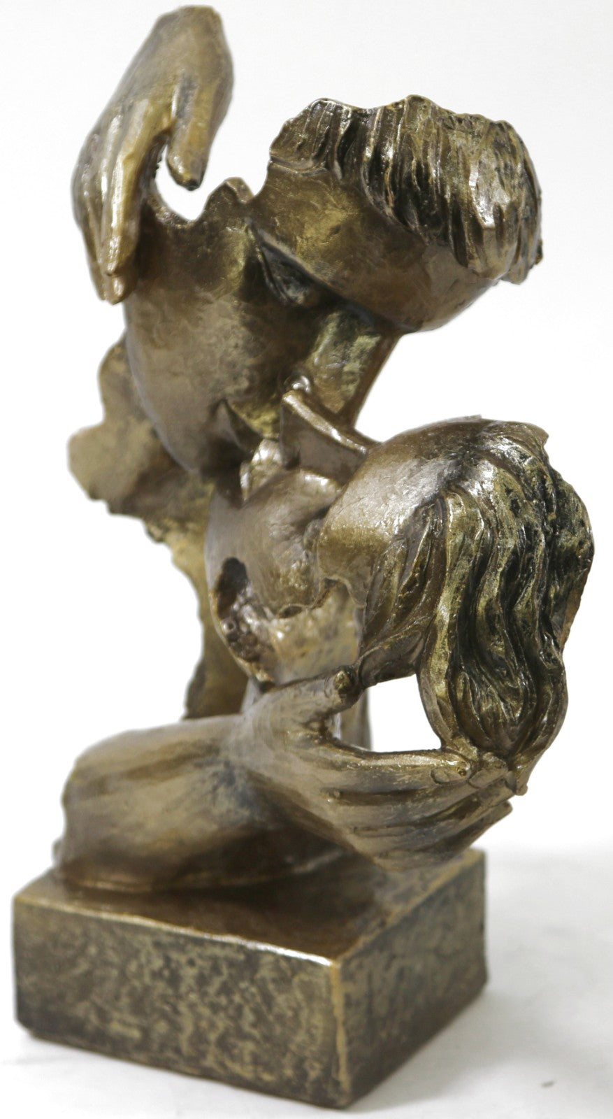 Valentine Day Gift Romance Romantic Male and Female Bronze Sculpture Figure