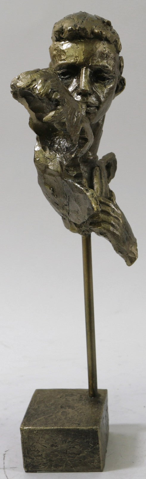 Bronze Effect Couple "Tender Embrace" Base Cold Casting Classic artwork Sale