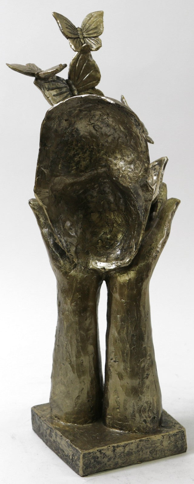 Hand Made Mask By Salvador Dali Statue Figurine Bronzed Sculpture Deal Gift