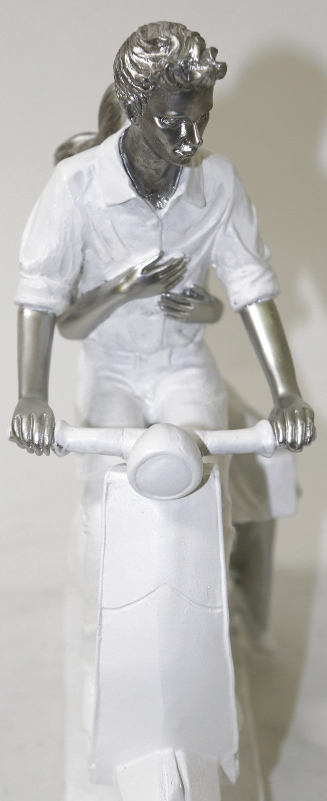 Scooter Romance! For the couple who still loves to play Sculpture Statue