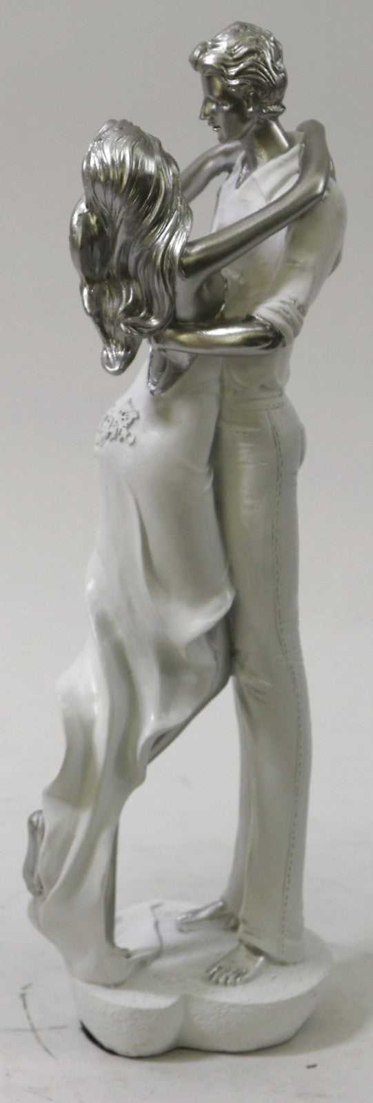 13" Romantic Couple of Lover Statue Sculpture Figure Art Deco Made in Europe