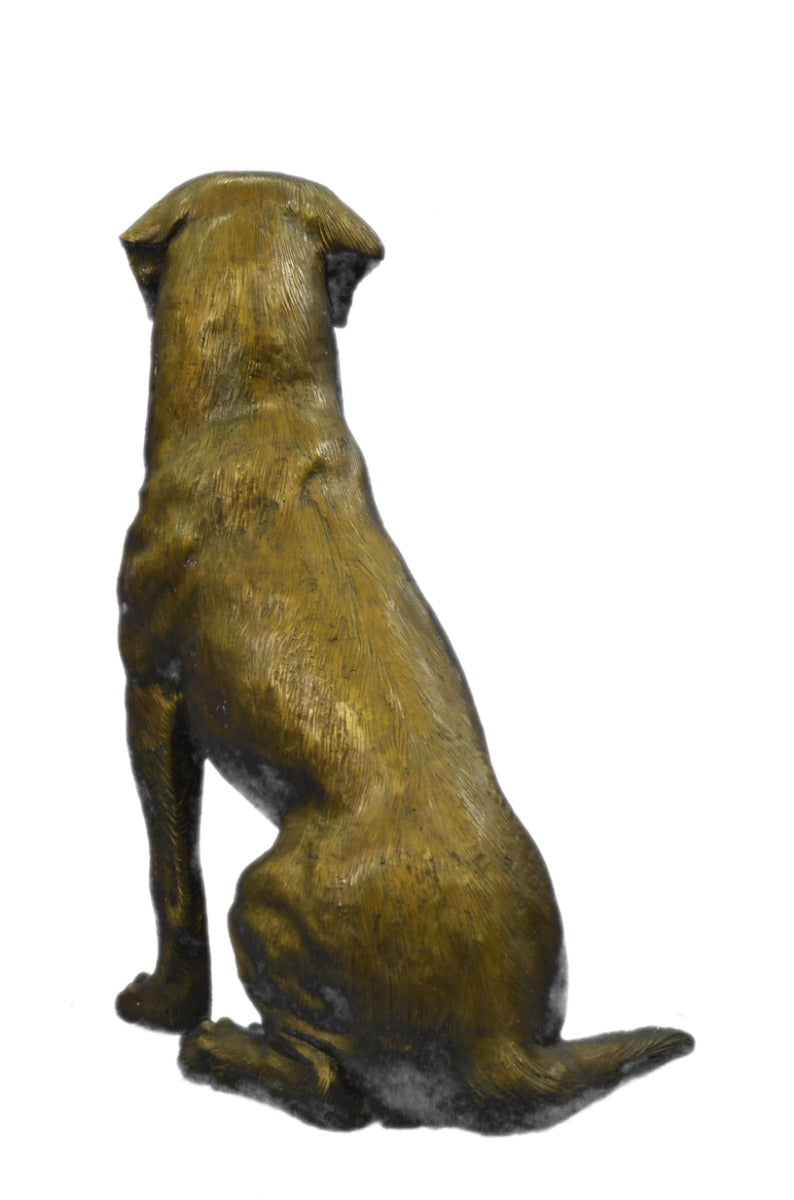 Life Size Garden Backyard Pool Decoration Labrador Retriver Bronze Sculpture