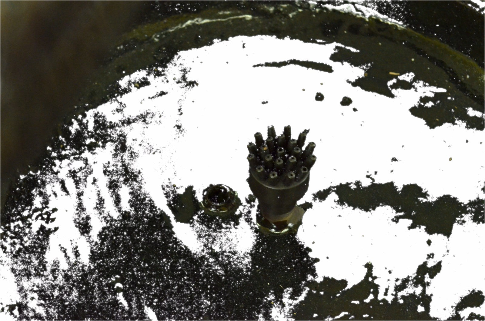 BRONZE Herons FOUNTAIN STATUE GARDEN ART CAST BRONZE Brand New- Sculpture