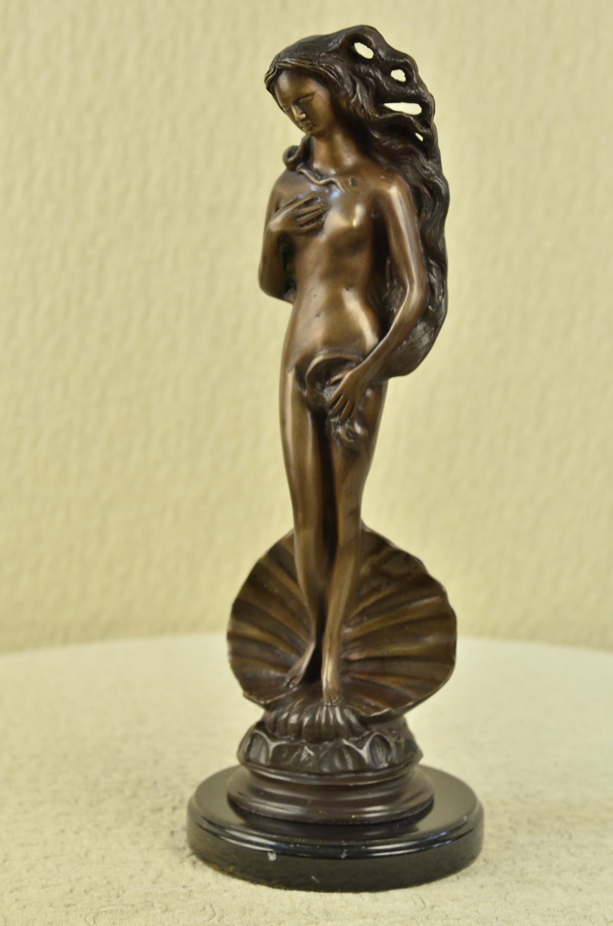 Greek Mythology Bronze Sculpture Statue Art Decor Venus Nouveau Hot Cast Figure