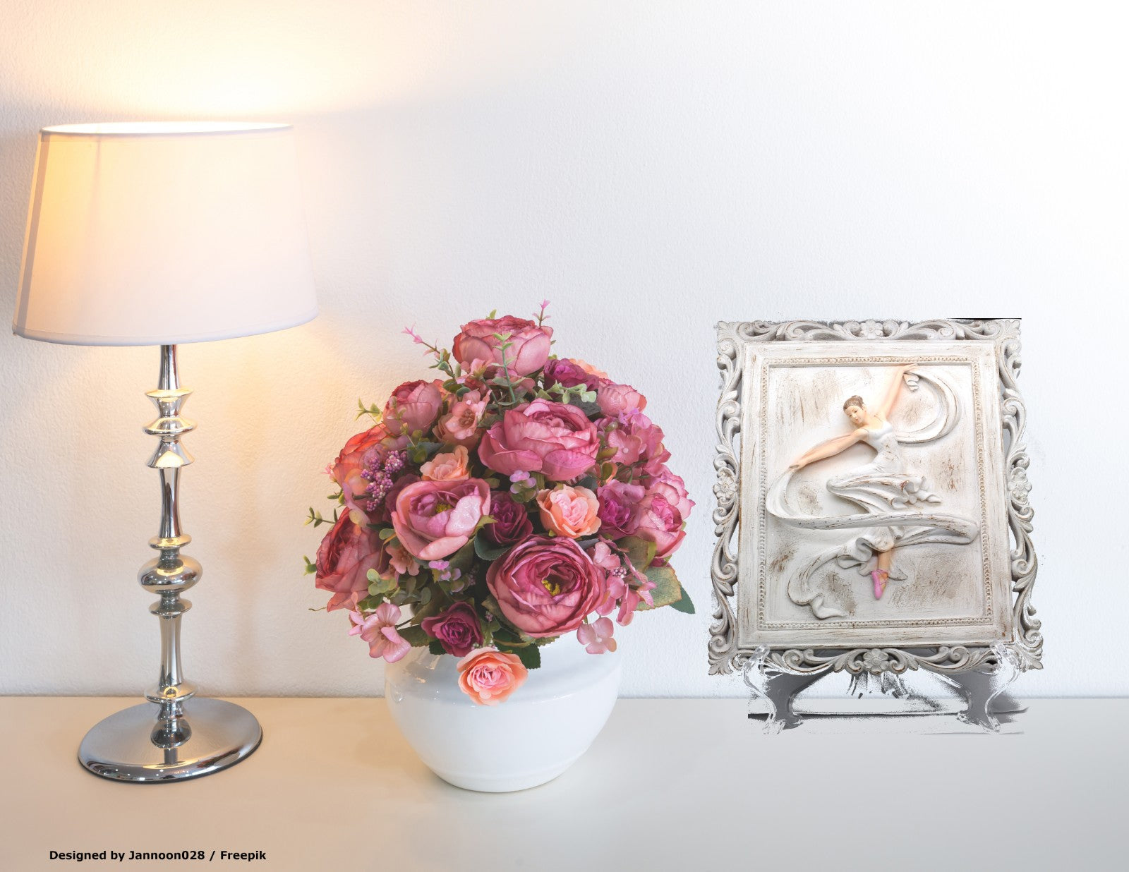 Handcrafted Detailed Museum Quality Artwork Little Girl Dancer Tutu Dress