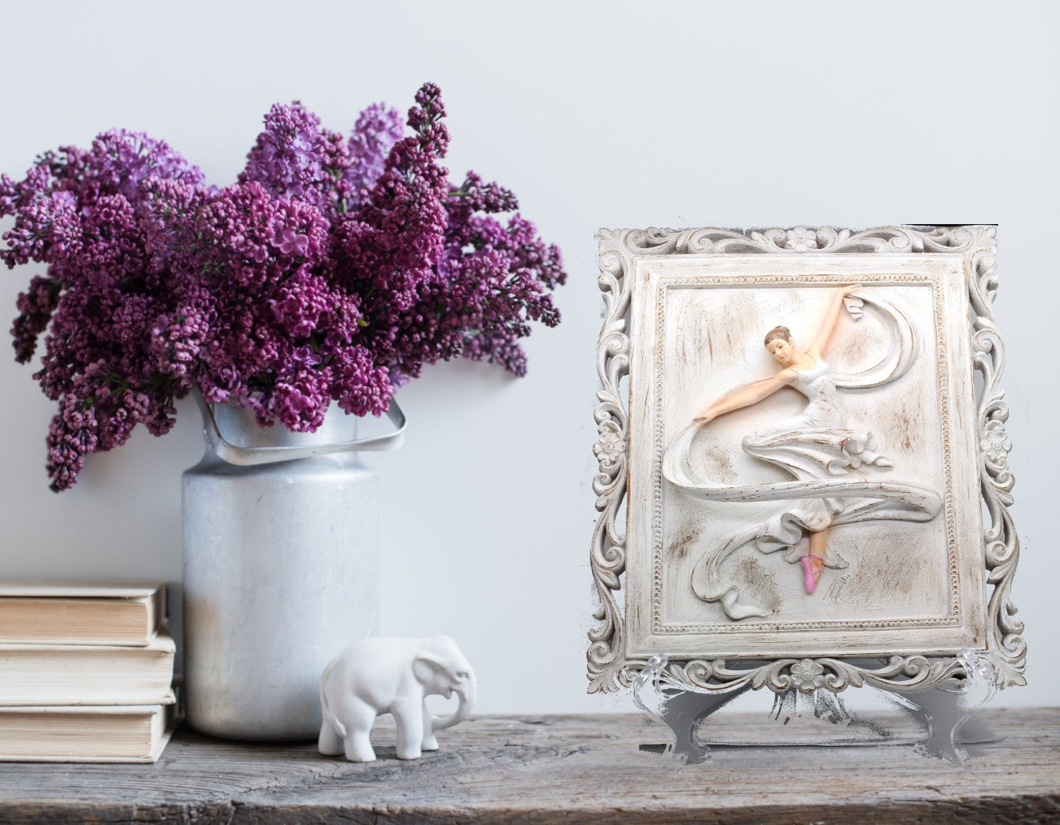 Handcrafted Detailed Museum Quality Artwork Little Girl Dancer Tutu Dress