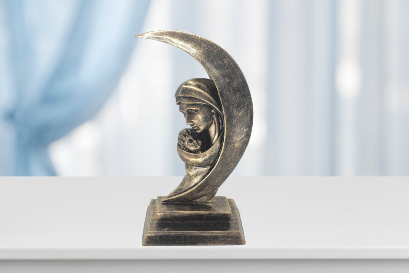 Mary And Jesus Sculpture Mother &Statue Cathedral Virgin Mary Holding Jesus Sculpture