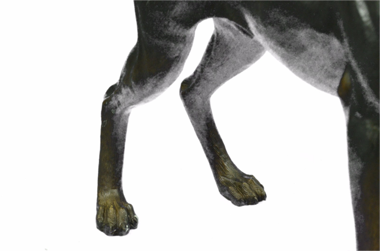 Buy Now: Majestic 65 LBS Bronze Doberman Sculpture for Home, Garden & Backyard – Handcrafted Art Deco Masterpiece on Sale