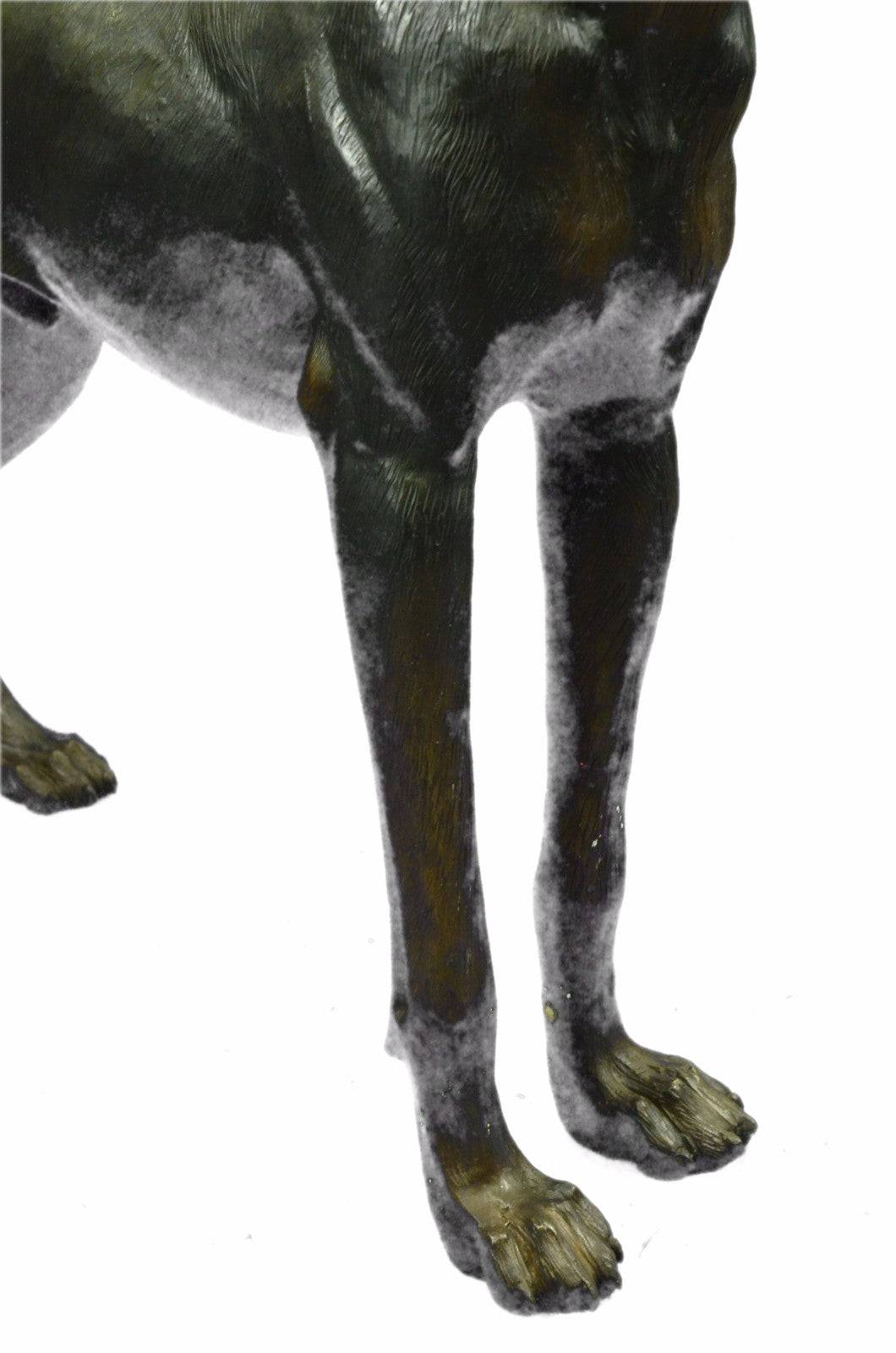 Buy Now: Majestic 65 LBS Bronze Doberman Sculpture for Home, Garden & Backyard – Handcrafted Art Deco Masterpiece on Sale