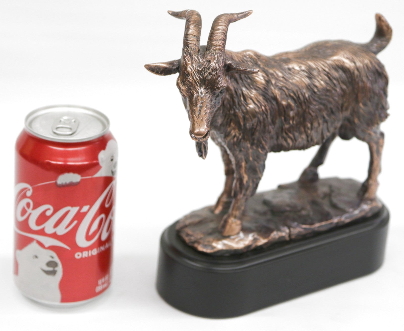 Outdoor/Indoor Animal Decoration metal/Copper Look craft bronze goat sculpture