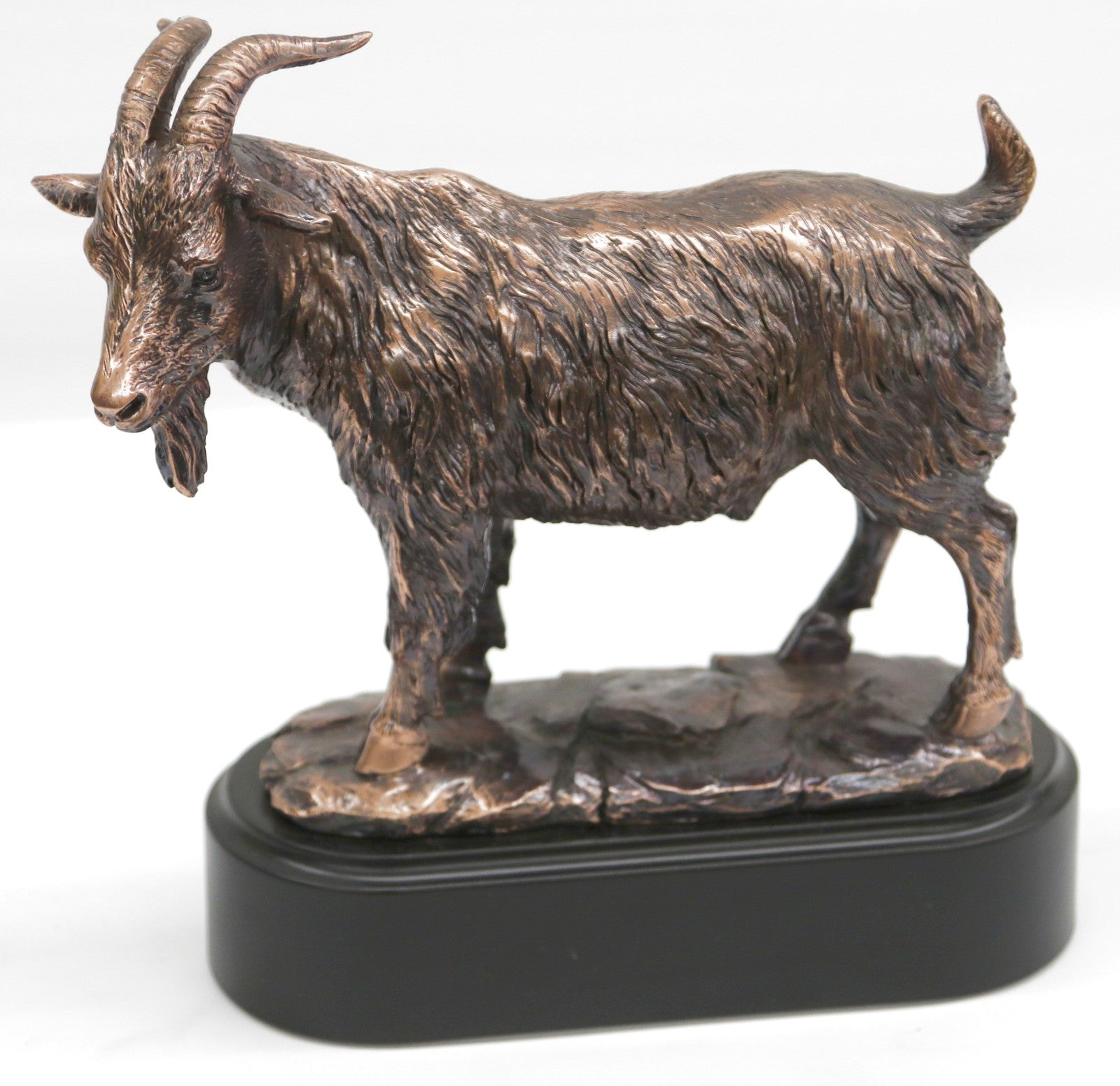 Outdoor/Indoor Animal Decoration metal/Copper Look craft bronze goat sculpture