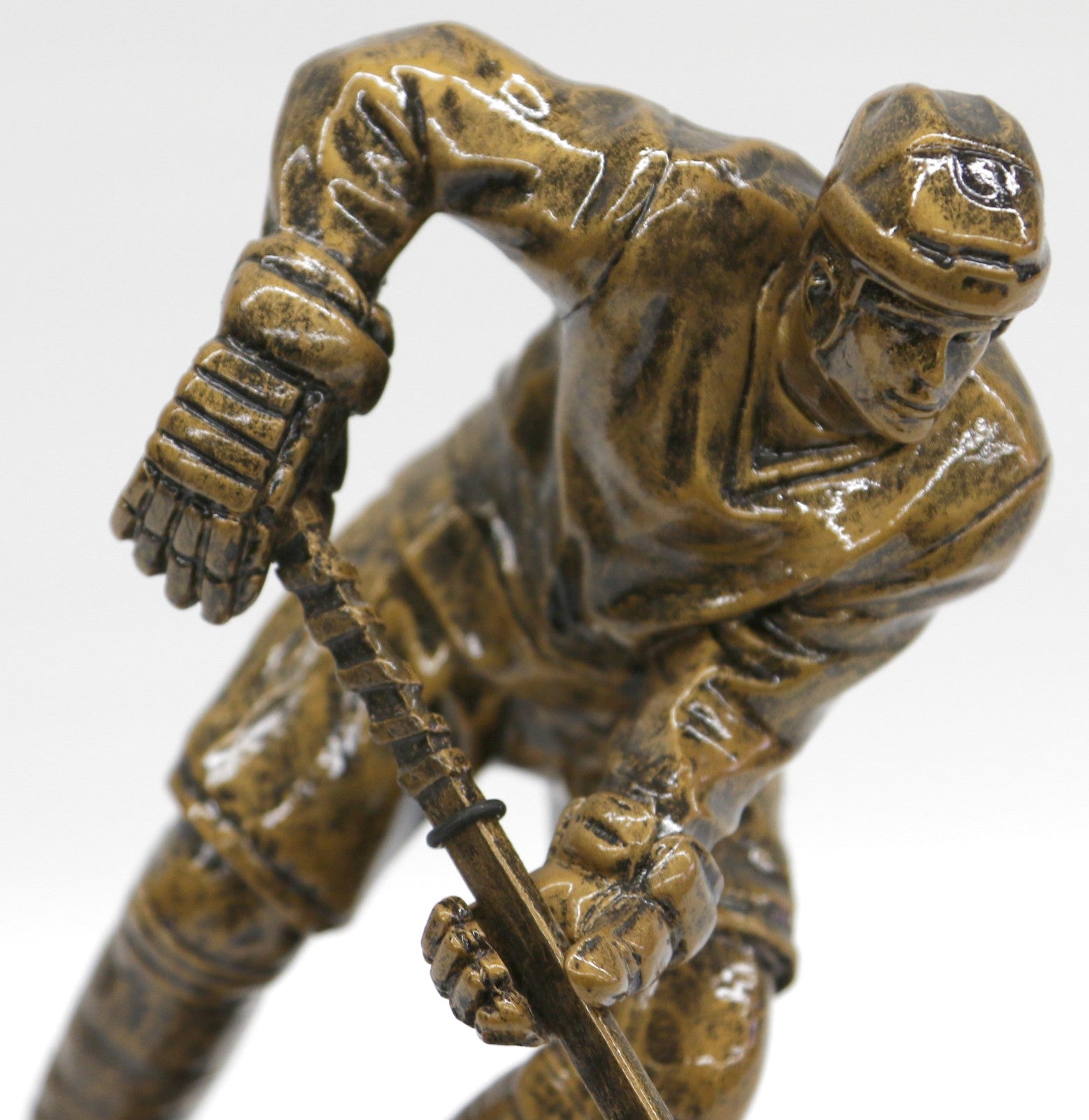 9" Tall Male Tennis Resin Trophy Sculpture With Base Figurine Figure Decor