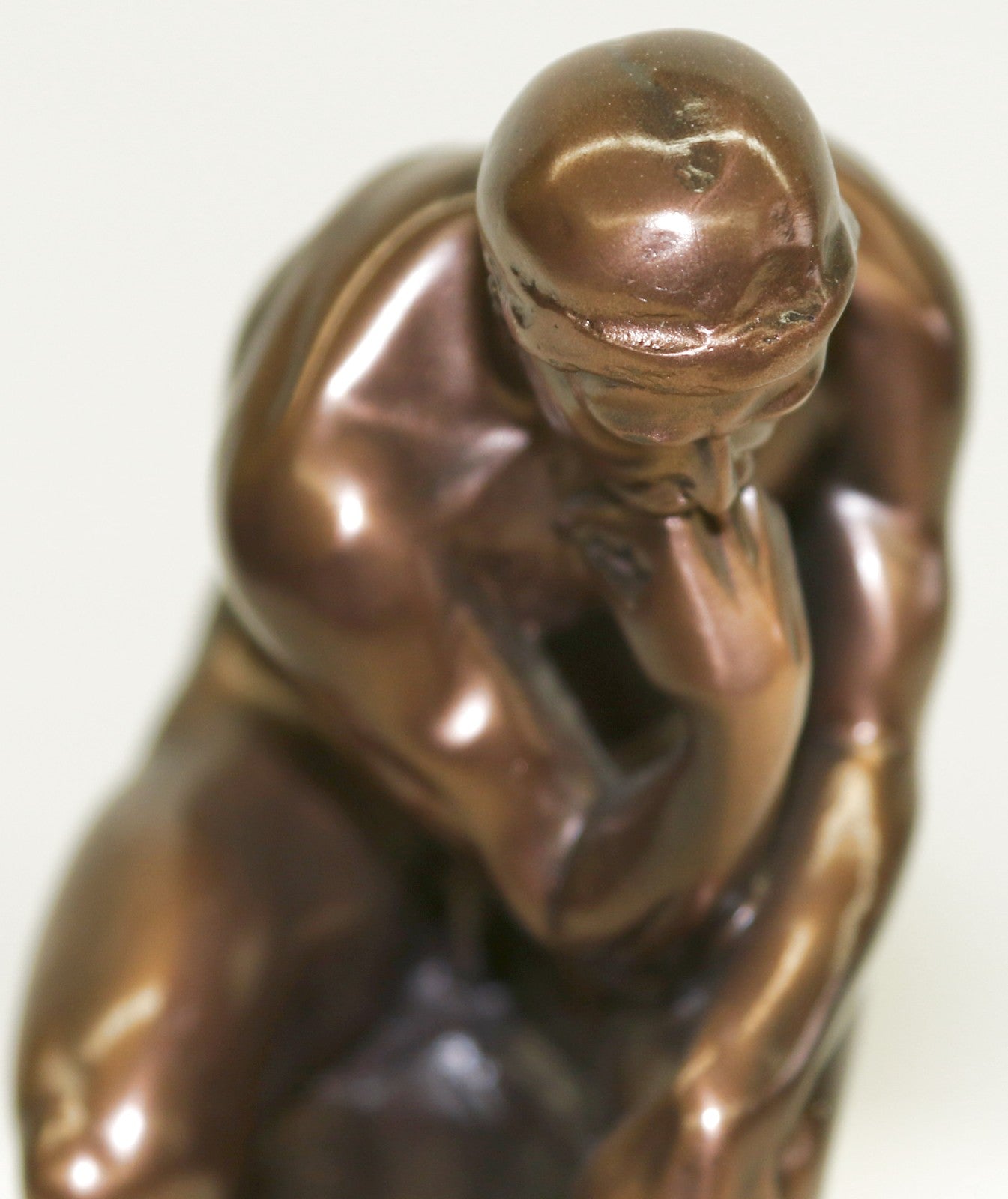 NEW THE THINKER by Rodin STATUE Light BRONZE EUROPEAN ART SCULPTURE FIGURE Gift